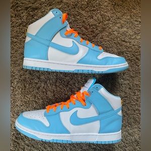 Nike Dunk High Blue Chili Size 14 Used with Box